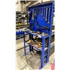 Image 5 : BLUE METAL WORK STATION WITH 9 PNEUMATIC TOOLS, ASSORTED COMBINATION WRENCHES, MAKITA IMPACT
