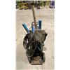Image 4 : MILLER DYNASTY 300 WELDER, MILLER COOLMATE 1.3, ASSORTED RODS, FOOT CONTROL, STINGER, REGULATOR &