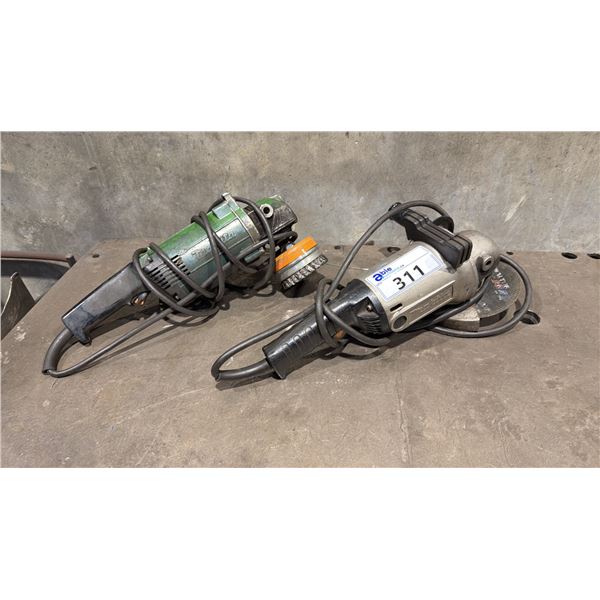 2 HEAVY DUTY MAKITA ELECTRIC GRINDERS