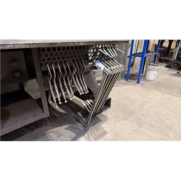 GROUP OF APPROX 15 BESSEY/VICE-GRIP CLAMPS