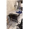 Image 3 : 1/2" THICK METAL SHOP TABLE APPROX 8.75'L X 2.7'D X 3.2'H