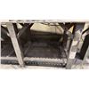 Image 4 : 1/2" THICK METAL SHOP TABLE APPROX 8.75'L X 2.7'D X 3.2'H