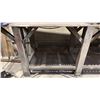 Image 5 : 1/2" THICK METAL SHOP TABLE APPROX 8.75'L X 2.7'D X 3.2'H