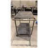 Image 4 : STEEL INDUSTRIAL 2 TIER CART WITH CASTERS MAX WEIGHT 400LBS