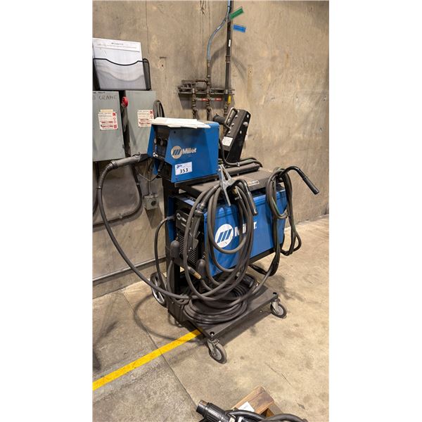MILLER INVISION 450 MPA WELDER WITH MILLER S-74 MPA PLUS WIRE FEEDER