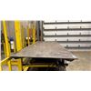 Image 2 : CUSTOMIZED 1/2" THICK METAL SHOP TABLE TOP APPROX 120"L X 48"D *COMES WITH HOSE & GAUGE*