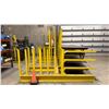 Image 1 : LARGE YELLOW METAL INDUSTRIAL MATERIAL HOLDER APPROX 120"W X 164"L X 88.5"H