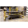 Image 3 : LARGE YELLOW METAL INDUSTRIAL MATERIAL HOLDER APPROX 120"W X 164"L X 88.5"H