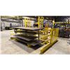 Image 4 : LARGE YELLOW METAL INDUSTRIAL MATERIAL HOLDER APPROX 120"W X 164"L X 88.5"H