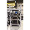 Image 2 : 4 GREY HEAVY DUTY METAL STACKABLE MATERIAL STORAGE PLATFORMS