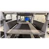 Image 3 : 4 GREY HEAVY DUTY METAL STACKABLE MATERIAL STORAGE PLATFORMS