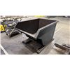 Image 2 : BLUE INDUSTRIAL QUICK RELEASE STEEL DUMPING BIN APPROX 50"W X 72"L X 45"H