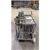 Image 2 : ULINE GREY METAL 3 TIER SHOP CART WITH 2 INGERSOLL RAND PNEUMATIC IMPACT WRENCHES & 2- LARGE