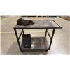 Image 3 : 2 TIER METAL SHOP CART