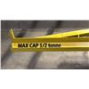 Image 2 : 1/2 TON CAPACITY JIB CRANE WITH KITO 1/2 TON CHAIN HOIST