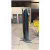 Image 2 : 9 ASSORTED HEAVY DUTY WELDING SCREENS APPROX 8.5' X 6.5'