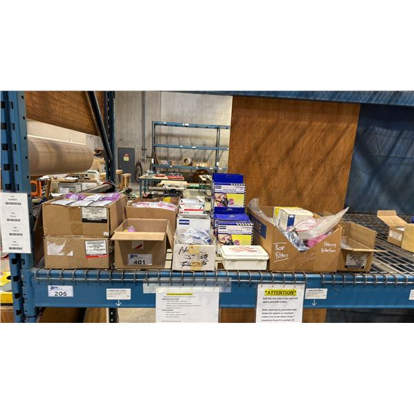 LARGE ASSORTMENT OF INDUSTRIAL RESPIRATORY FILTERS & MASKS