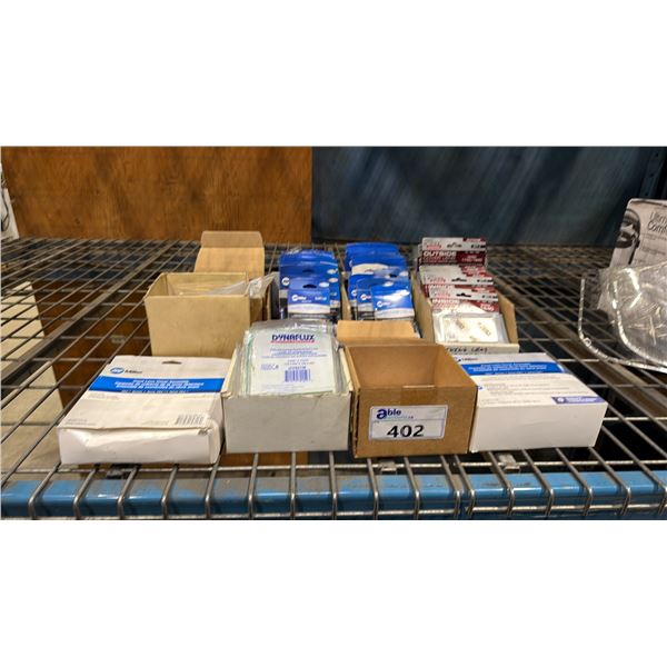 LARGE ASSORTMENT OF REPLACEMENT WELDING HELMET LENSES