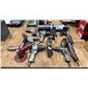 Image 1 : GROUP OF APPROX 14 PNEUMATIC TOOLS INCLUDING GRINDERS, DRILLS, APPLICATOR GUN, DIE GRINDER &