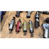 Image 3 : LARGE GROUP OF APPROX 14 PNEUMATIC POWER TOOLS INCLUDING DRILLS, DIE-GRINDERS, & GRINDERS