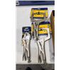 Image 2 : *NEW* 6-VISE-GRIP CLAMPS & 1-LOCKING PLIERS