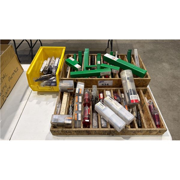 LARGE GROUP OF ASSORTED MILLING & DRILLING BITS