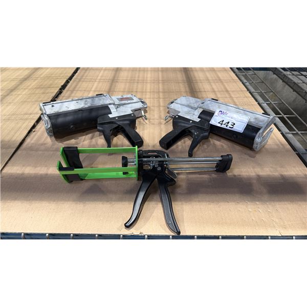 3 APPLICATOR GUNS