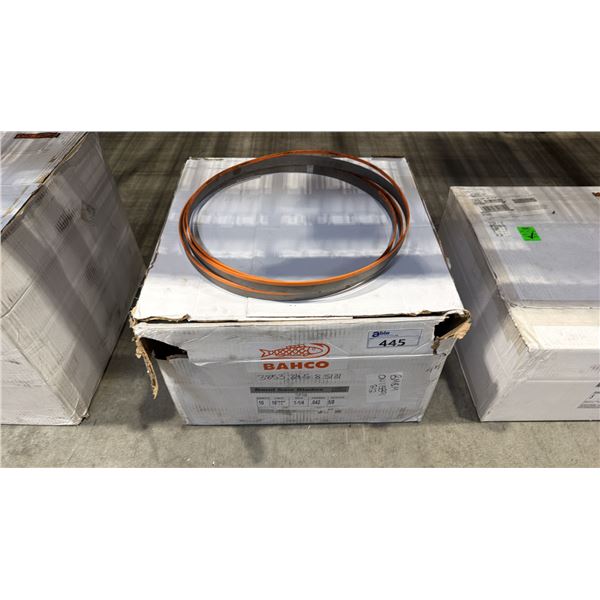 BOX OF 10 BAHCO BAND SAW BLADES