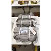 Image 1 : *NEW* 3- GREY 6' HEAVY DUTY POLYESTER ROUND SLINGS