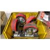 Image 2 : BOX & BIN OF ASSORTED ULINE CASTERS