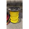Image 3 : SPOOL OF FRONTIER 3/8" 300 PSI W.P HOSE & SPOOL OF YELLOW HEAVY DUTY ROPE