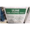 Image 3 : 7 BOXES OF ASSORTED ULINE STEEL STRAPPING SEALS