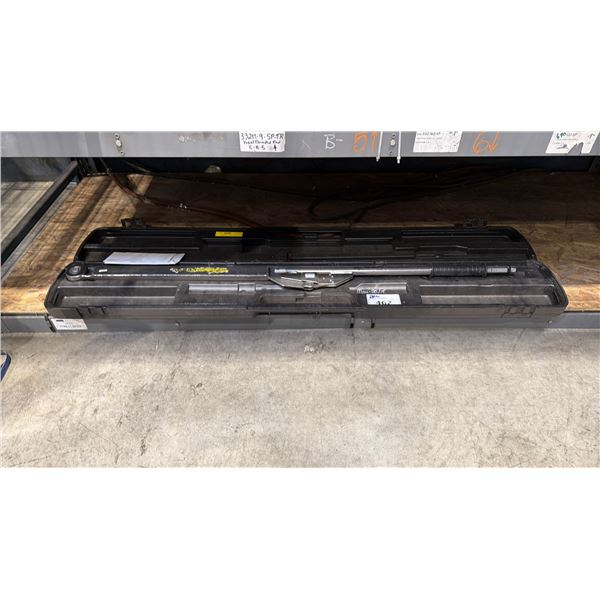 TIREMAN TM750 HEAVY DUTY TORQUE WRENCH IN HARD TRANSPORT CASE