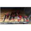 Image 1 : GROUP OF 6 ASSORTED PNEUMATIC STAPLE GUNS