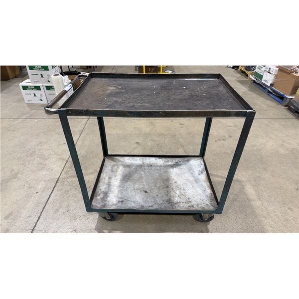 METAL 2 TIER SHOP CART