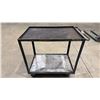 Image 3 : METAL 2 TIER SHOP CART
