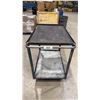 Image 4 : METAL 2 TIER SHOP CART