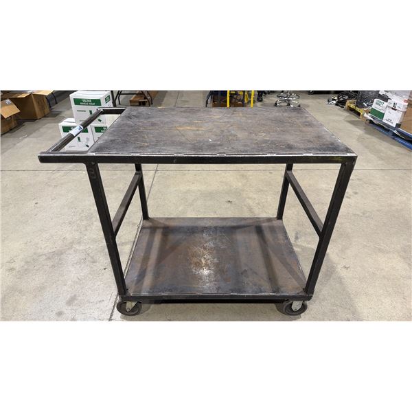 METAL 2 TIER SHOP CART