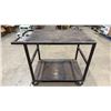 Image 1 : METAL 2 TIER SHOP CART