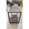 Image 2 : METAL 2 TIER SHOP CART