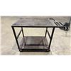 Image 3 : METAL 2 TIER SHOP CART