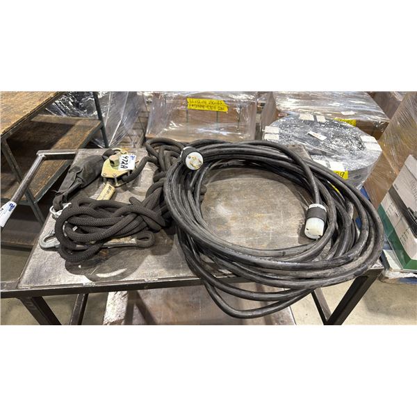 WELDER POWER CABLE & MILLER TECHLINE HORIZONTAL LIFELINE