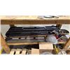 Image 4 : 2 TIER WOOD SHOP TABLE WITH ASSORTED SHOP CONTENTS