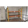 Image 3 : 2 SECTIONS OF ORANGE/YELLOW PALLET RACKING