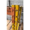 Image 5 : 2 SECTIONS OF ORANGE/YELLOW PALLET RACKING