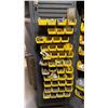 Image 2 : HEAVY DUTY GREY STEEL 2 DOOR PARTS CABINET WITH LARGE ASSORTMENT OF HARDWARE, FASTENERS & FITTINGS
