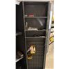 Image 4 : GREY METAL HEAVY DUTY 2 DOOR PARTS STORAGE CABINET WITH MISC CONTENTS INCLUDED