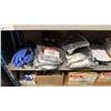 Image 6 : STEEL SHELVING UNIT WITH CONTENTS- ASSORTED WORK GLOVES, HARDWARE, TOOLS & MISC ITEMS