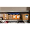Image 4 : METAL SHELVING UNIT WITH CONTENTS- ASSORTED PAINTS, COMPOUNDS, WELDING REGULATORS, DRILL BITS,