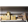 Image 2 : CONTENTS OF 4 SHELVES- ASSORTED ULINE PRODUCTS, TAPE, DISINFECTANT, ULINE BAGS, PACKAGING SUPPLIES